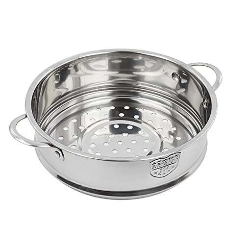 Cesta de Vapor Acero Inoxidable,Vaporera Multiusos,Cesta Vaporera de Verduras,Cesta de CoccióN al Vapor,Para Pescado, Verduras, Patatas,Duradero,22cm de DiáMetro Interior