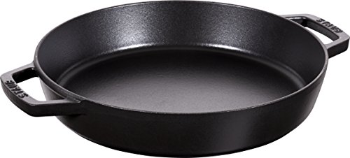 STAUB Paellera, Hierro Fundido, Negro, 34 cm