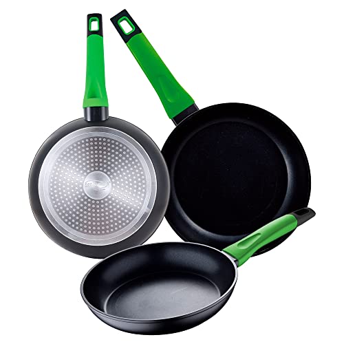 Set 3 Sartenes antiadherentes San Ignacio en aluminio forjado