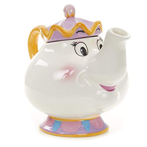 Paladone- La Bella y la Bestia, tetera de la Señora Potts - Producto oficial de Disney
