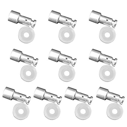 Universals - Flotador y sellador de repuesto, paquete de 10 válvulas de sellado para ollas a presión eléctricas XL YBD60-100 PPC780 PPC770 PPC790 (plata)