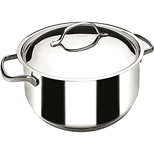 Lacor - 32020 - Cacerola con Tapa Basic 20 cm Inox