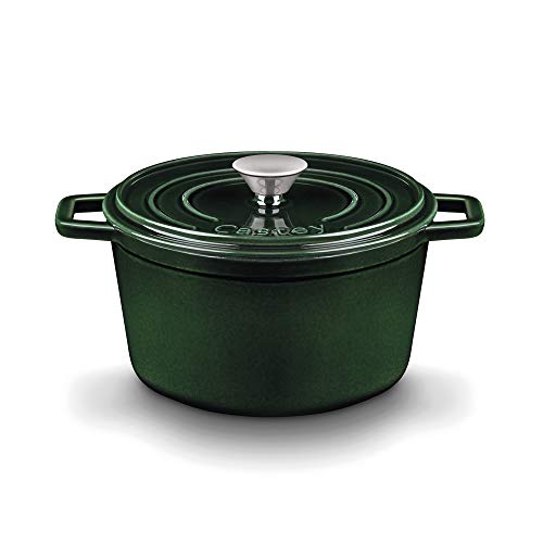 Castey - Cazo Alta Hierro 14 cm Color Verde Oscuro