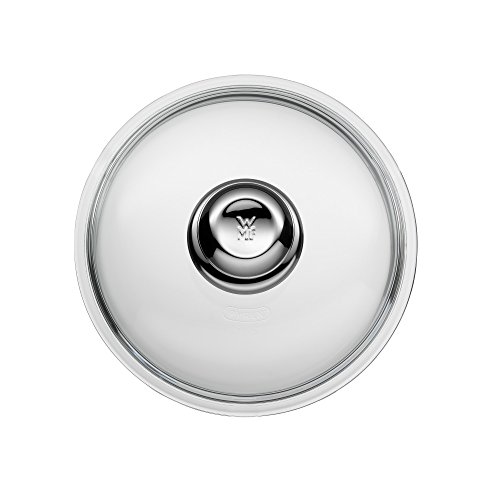 WMF Tapas Tapa de Cristal para sartén con pomo de Acero, Vidrio, 20 cm