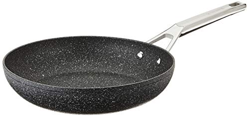 Monix Mineral - Sartén 28 cm aluminio forjado con antiadherente, tipo piedra, sin PFOA, aptas inducción