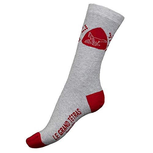 Le Grand Tetras - Cazuela deportiva francesa, color gris