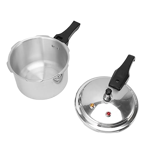 Olla a Presión de Acero Inoxidable, Olla a Presión de Acero Inoxidable 3L Rendimiento Confiable Mano de Obra Exquisita Fácil de Limpiar para Estufa de Gas