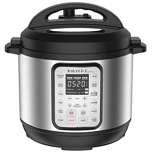 Instant Pot Olla a presión eléctrica DUO PLUS 8L. 15 programas inteligentes: olla a presión, olla arrocera, olla de cocción lenta, vaporera