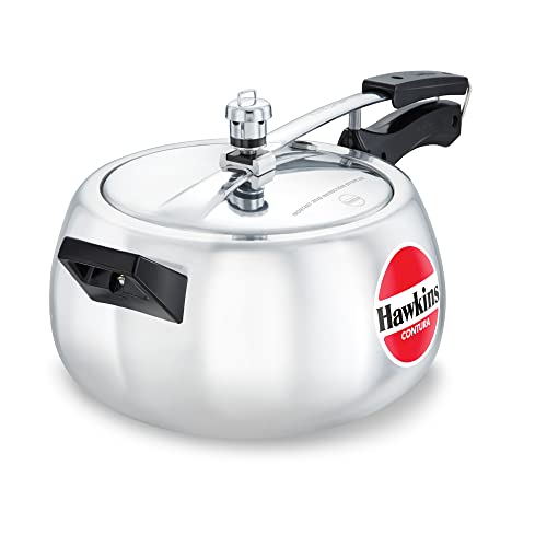 Hawkins - HC50 contura 5-litros olla a presión, pequeña, aluminio Plateado