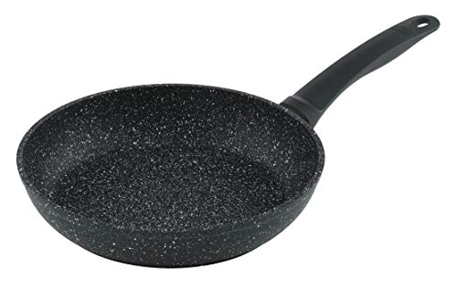 Kuhn Rikon sartén mármol 24cm, Aluminio, Negro, 24 cm