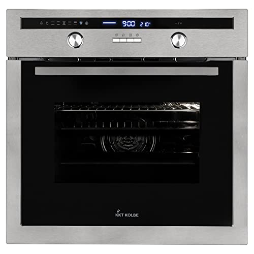 Horno electrico empotrable 60 cm / 70L / 3kW / Rotisserie/Sensor de temperatura del núcleo/Parrilla/Aire caliente / EB8013ED