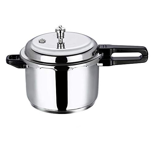 Vinod Olla a presión inferior de sándwich de acero inoxidable Regular (tapa de montaje exterior) - Capacidad: 10 litros