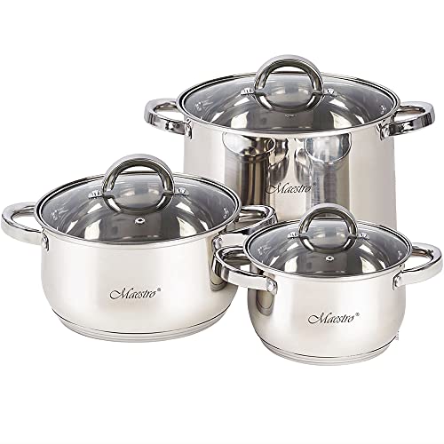 Maestro MR-2120-6L A Set of Pots of 6 Elements