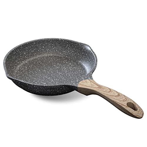 JEETEE Sartén 24 cm, sarten induccion aluminio fundidosartenes antiadherentes, sartenes antiadherentes inducción con antiadherente,apta para todo tipo de cocinas, libre de PFOA