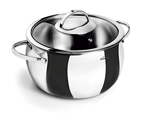 Lacor - 79124 - Olla con Tapa Belly 24 cm. Inox