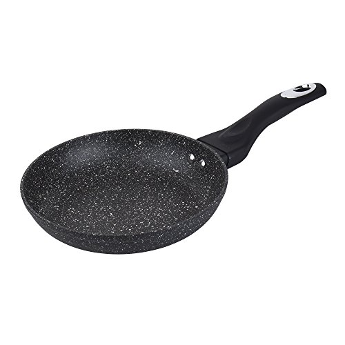 San Ignacio Select Soft Touch Sartén, Acero, Negro, 22 cm
