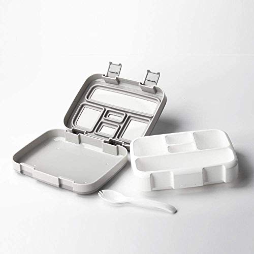 Lqpfx-fh Multi-grano Caja de almacenamiento de frutas, Adulto Cuatro-marco/caja de cinco Fiambrera con tapa, Estudiante Voltear Alimentos contenedor de almacenamiento, tiene capacidad for tuercas /