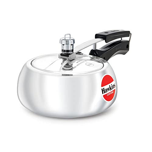 HAWKINS HC20 Contura Olla a presión de 2 litros, pequeña, Aluminio, Plateado