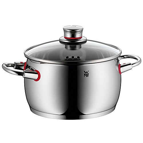 WMF Quality One Olla Baja, Acero Inoxidable Pulido, 20 cm