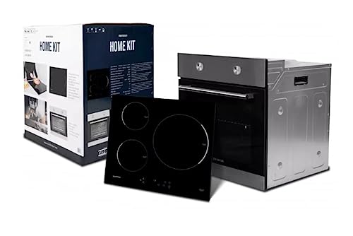 INFINITON Home Kit Horno + Placa HV-AI3FHB - Conjunto de horno y placa Inducción 3 fuegos