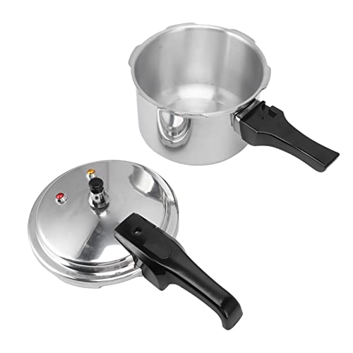 Olla a Presión de Acero Inoxidable de 3 Litros 18 Cm Inferior 3L Mini Olla a Presión para Estufa de Gas