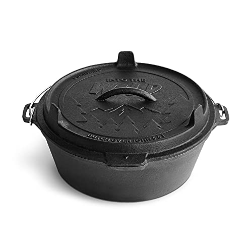 Olla de Hierro Fundido 5,6 L Dutch Oven, Horno holandés, Cacerola hierro fundido, Olla Cocina - John