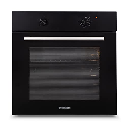 UNIVERSALBLUE Horno Convencional Negro | Clase Energética A | 67 Litros | Bandeja + Parrilla