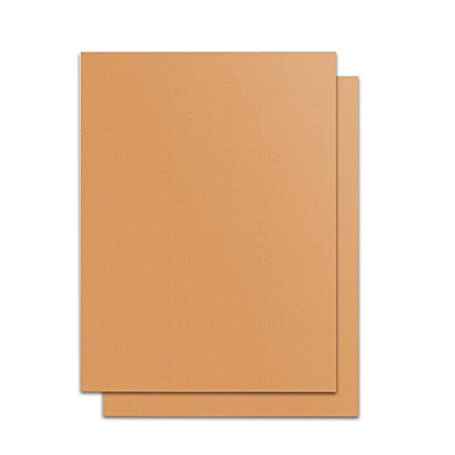 SDHF Barbacoa Grill Mat Barbacoa hornear antiadherente reutilizable del cojín de cocción Placa de Partido Mat Grill Herramientas 1/2/3 / 5Pcs (Color : Copper 2Pc, Size : One Size)