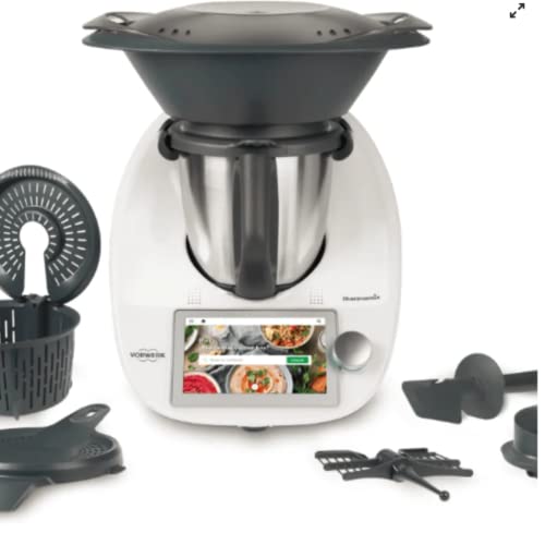 Finoo Thermomix TM6, Acero Inoxidable, Negro