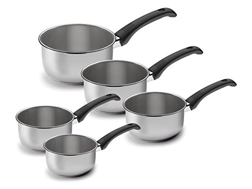Lacor - 85003 - Lote 5 cazos Estudio de 12-14-16-18-20 Inox