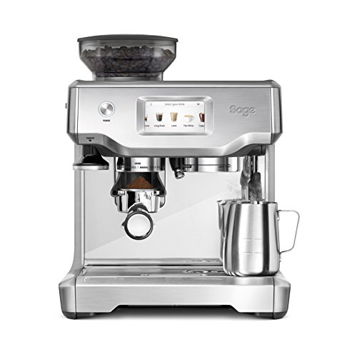 SAGE SES880BSS the Barista Touch, máquina de café espresso, capuchino, 15 bar, acero inoxidable