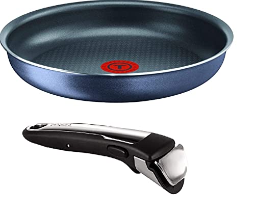 Tefal Ingenio Elegance Grey - Sartén (28 cm, sin inducción), color gris
