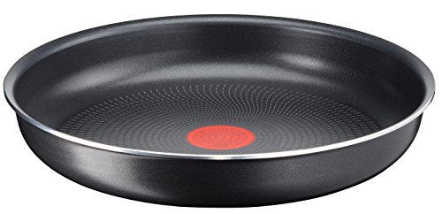 Lagostina Ingenio Essential sartén, Aluminio, Negro