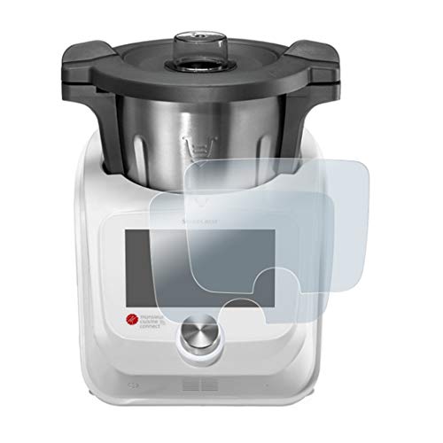 KARYLAX - Lote de 2 protectores de pantalla de vidrio templado Nano flexible irrompible, dureza 9H, ultrafino 0,2 mm y 100% transparente para Kenwood Kcook Multi