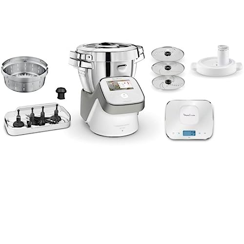 Moulinex HF938E00 I-Companion Touch XL, Blanco, 1550W