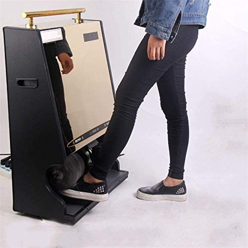YWAWJ Zapato de inducción automática vestíbulo pulidor Hotel Welcome hogar público de Titanio eléctrica pulidor del Zapato de Cuero del Cepillo