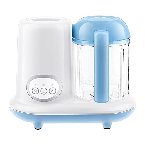 Putybudy Preparador de Alimentos para Bebés Cocedor de Vapor para Bebés y Batidora de Puré Procesador de Alimentos para Bebés Multifunción Picadora Panel de Control Táctil Autolimpiable