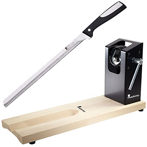Pack Jamonero 62,5X19,5X3,2Cm Masterpro y un Cuchillo Jamonero 28Cm Acero Inoxidable