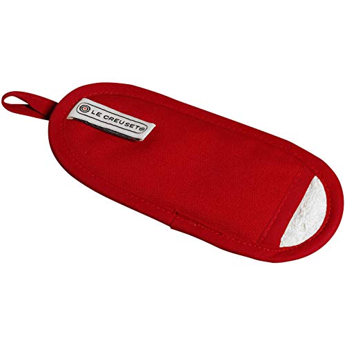 Le Creuset Agarrador para skillet, Óptimo para sartenes con mango de hierro fundido, Talla única, Rojo, 95001400600000