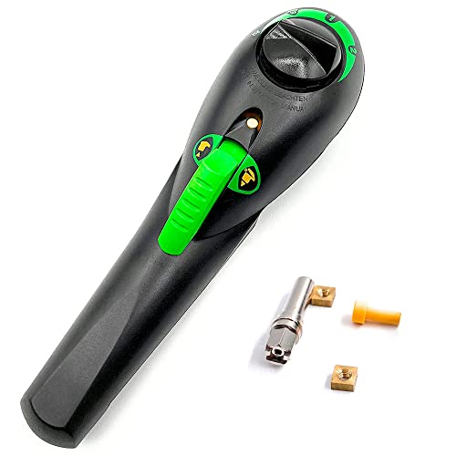 ANAKEL HOME Repuesto Mango Superior para Olla Fagor Completo Compatible con Fagor Rapid Express 99 Completo Metrica 6mm, Incluye Chimenea Tuercas Válvula de Presión, Pulsador Verde