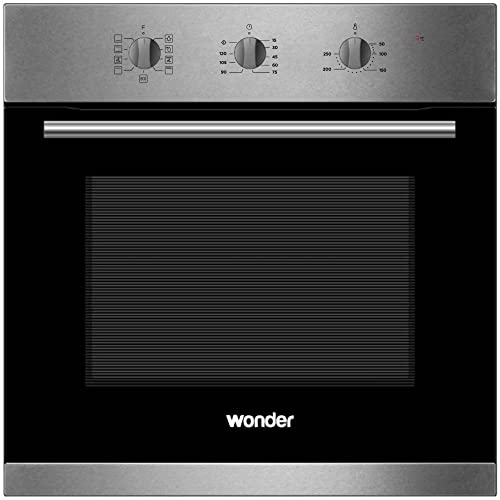 Wonder WDH126X Horno eléctrico de 60 cm. Capacidad 65 Litros. Inox. Electrónico. Temporizador. 9 programas