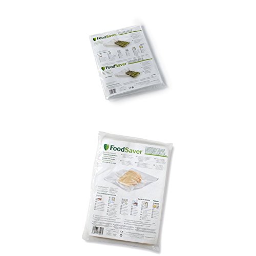 Foodsaver Bolsas, Color Blanco, 32 x 3,87 L + 48 x 940 ml