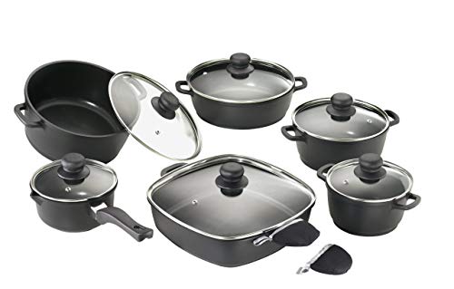Karcher Batería de cocina, fundición de aluminio, 12 piezas
