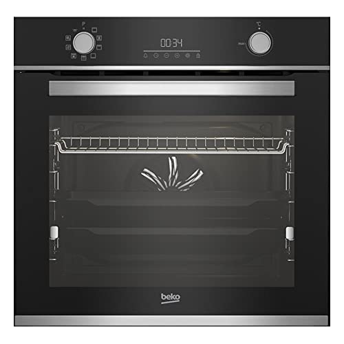 Horno Beko Bbim13300xpse Negro 72 L Multifuncion 9 Funciones Pirolitico Aeroperfect Display Led