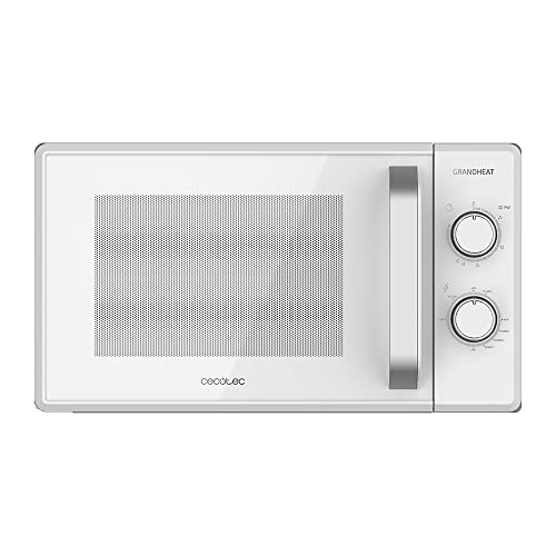 Cecotec Microondas, Blanco, Grill