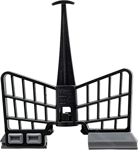 BAKUUM Mariposa para Cecotec Mambo 6090, 8090, 8590, 7090, 9090, 9590, 10070, 10090, 12090, 12090 Habana, Silver, Black. Accesorios y repuesto Robot Cocina, fabricado en España