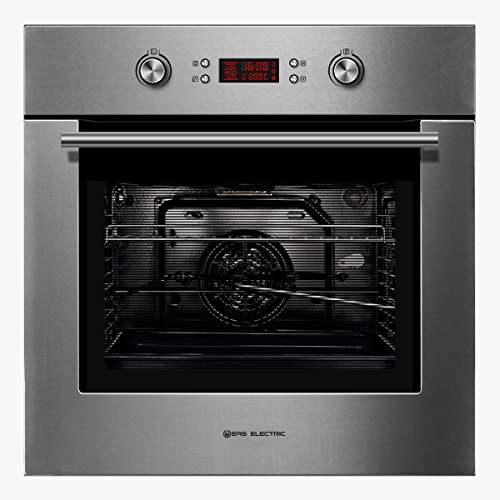 EAS ELECTRIC SMART TECHNOLOGY | Horno pirolítico 70 litros | EMV70PGX | Clase energética A | Acero Inoxidable anti-huellas | 10 modos de funcionamiento | Rejilla y bandeja incluidas | Ventilación