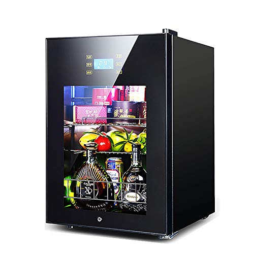 Enfriador de vino de 62 litros Nevera de vino con 2 cerraduras Control de humedad Compresor de actualización digital inteligente Bodegas de vino integradas o independientes para bar de oficina en ca