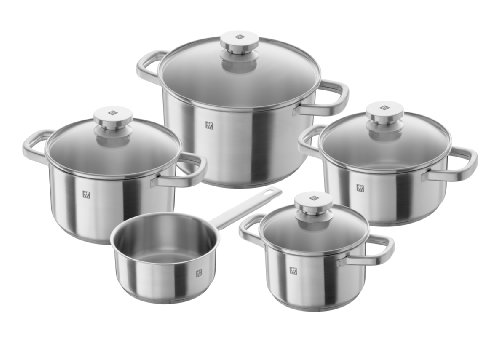 Zwilling bateria de Cocina, Acero Inoxidable, Gris, 38 x 28 x 28 cm