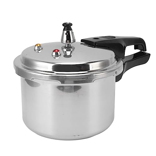YEmirth Olla A Presión De aleación de Aluminio 3 litros, 18cm, Parte Inferior, 3L, Mini Olla A Presión para Estufa De Gas, Cocina De Inducción